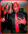 bodybuilder alex fuller devil costume