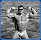 giant muscle man michael sidorychev