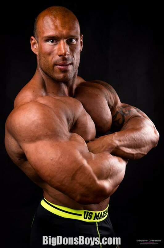 world bodybuilders pictures: france bodybuilder Morgan Aste