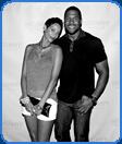 celebrity michael strahan black football player