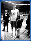 very tall man