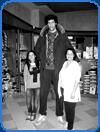 very tall man