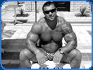 giant muscle man michael sidorychev