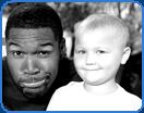 celebrity michael strahan black football player