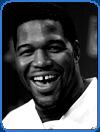 celebrity michael strahan black football player