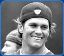 tall football player tom brady