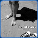 big bare feet travis jones