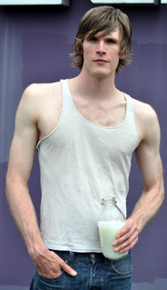 lanky male model