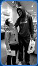 very tall man