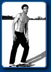 tall handsome man