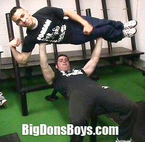 Strongman bench press