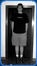 tall man in doorway